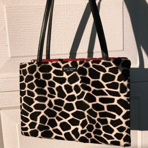 Kate Spade Giraffe Print Purse